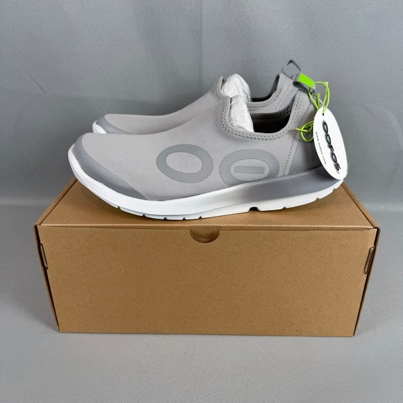 OOFOS Other - Oofos OOmg Sport Recovery Sneakers Mens 9 Slate Fade Gray Slip-On Light New NIB